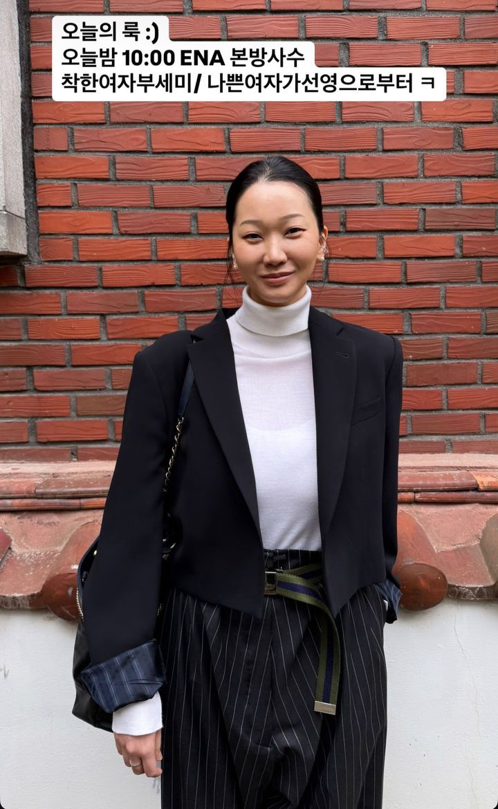 [서울=뉴시스] 모델 겸 배우 장윤주. (사진=장윤주 인스타그램 캡처) 2025.10.13. photo@newsis.com *재판매 및 DB 금지