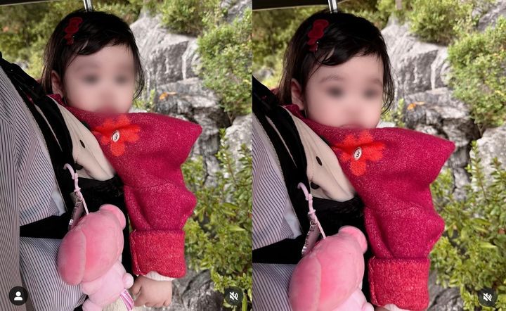 [서울=뉴시스] 개그맨 박수홍 아내 김다예가 딸과의 근황을 공개했다. (사진=김다예 인스타그램 캡처) 2025.10.14. photo@newsis.com *재판매 및 DB 금지