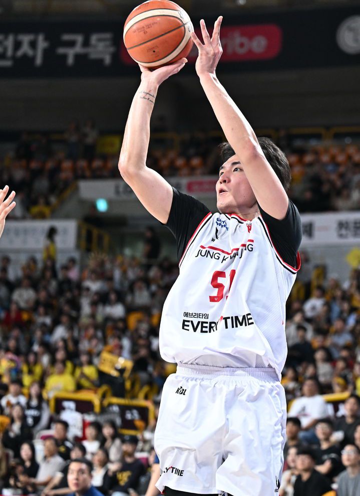 [서울=뉴시스] 프로농구 안양 정관장의 한승희. (사진=KBL 제공) *재판매 및 DB 금지