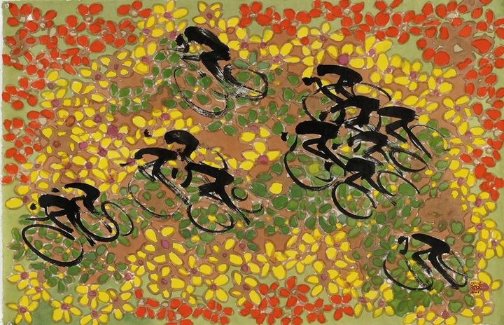 석창우 2020-1, 92x60cm, 화선지, 먹, 채색, 2020. *재판매 및 DB 금지