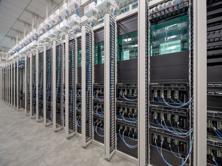 [서울=뉴시스] 세종시에 위치한 네이버 데이터센터 '각 세종' 서버실 (사진=네이버 제공) *재판매 및 DB 금지