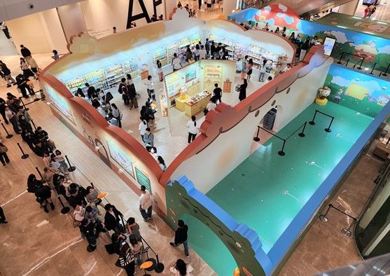 2025 월드 웹툰 페스티벌 '마루는 강쥐' 팝업 매장. (사진=한국콘텐츠진흥원 제공) *재판매 및 DB 금지