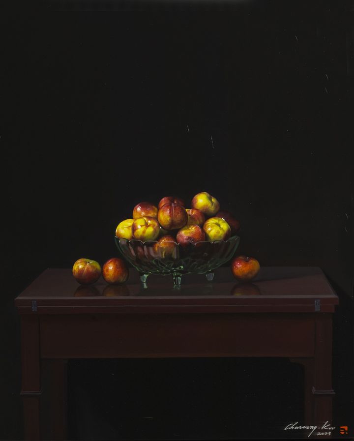 구자승, 자두  2023  Oil on canvas 91 x 72.7 cm-s *재판매 및 DB 금지