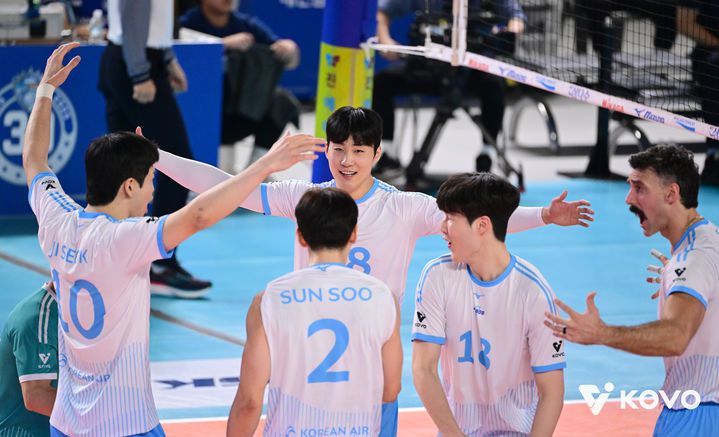 남자 프로배구 대한항공. (사진=KOVO 제공). 2025.11.05. *재판매 및 DB 금지