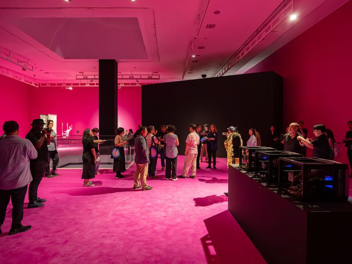 제13회 서울미디어시티비엔날레 '강령영혼의기술'전시전경, 서울시립미술관, 2025.사진 홍철기. 서울시립미술관제공  *재판매 및 DB 금지