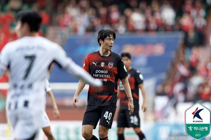 [서울=뉴시스] 프로축구 K리그1 포항스틸러스의 기성용. (사진=한국프로축구연맹 제공) *재판매 및 DB 금지