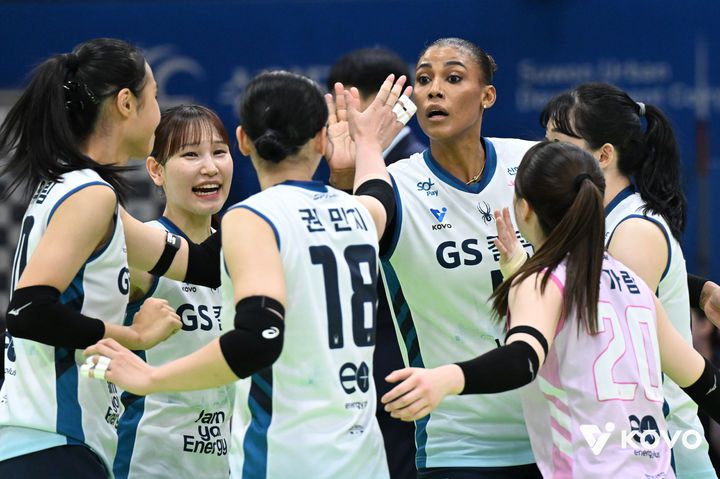 여자 프로배구 GS칼텍스. (사진=KOVO 제공). 2025.11.11. *재판매 및 DB 금지