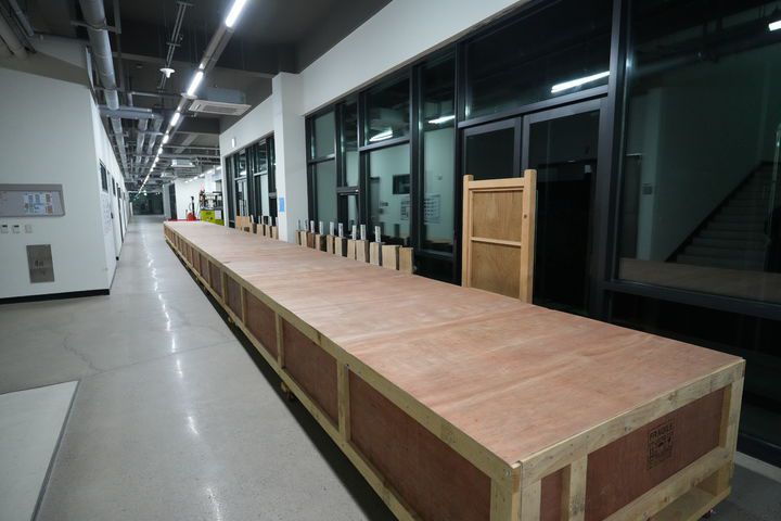 [서울=뉴시스] 이관된 평고대 (사진=국가유산청 제공) 2025.11.14. photo@newsis.com  *재판매 및 DB 금지