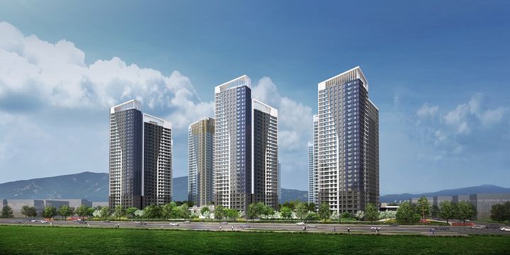 창원 센트럴 아이파크 투시도. (사진=HDC현대산업개발 제공) *재판매 및 DB 금지