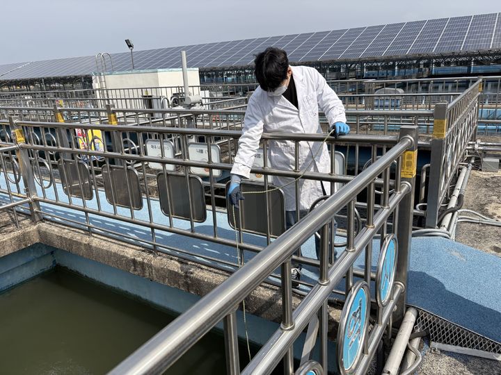 광주 덕남정수장 수질검사. (사진=광주시 제공) *재판매 및 DB 금지