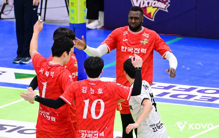 남자 프로배구 한국전력. (사진=KOVO 제공). 2025.12.05. *재판매 및 DB 금지