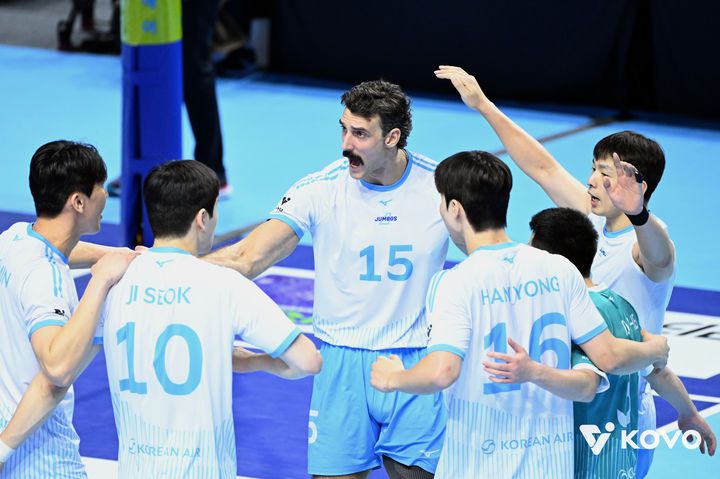 남자 프로배구 대한항공. (사진=KOVO 제공). 2025.12.07.  *재판매 및 DB 금지