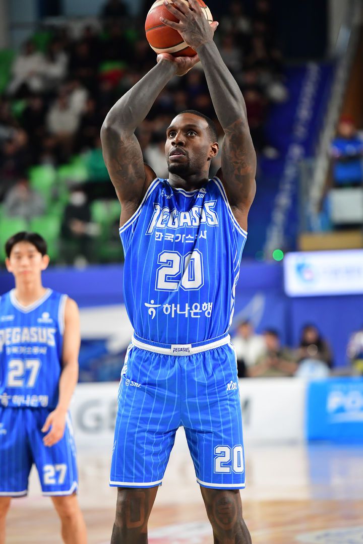 [서울=뉴시스] 프로농구 대구 한국가스공사의 라건아. (사진=KBL 제공)