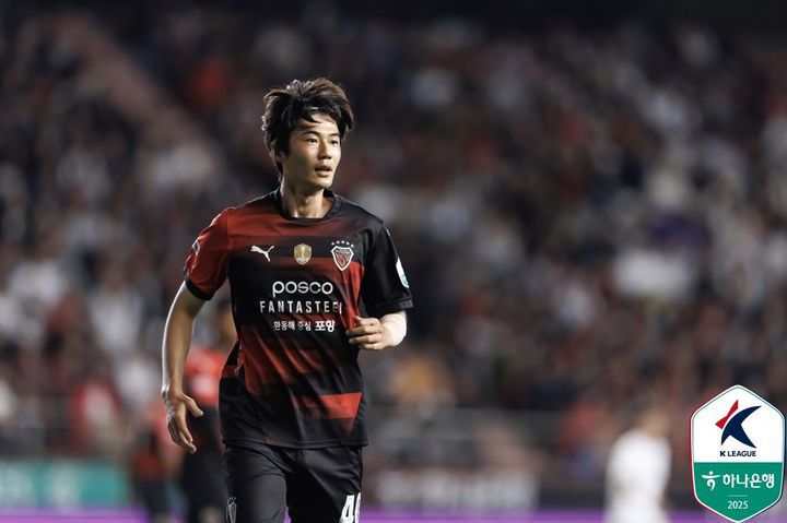 [서울=뉴시스] 프로축구 K리그1 포항 스틸러스의 기성용. (사진=한국프로축구연맹 제공) *재판매 및 DB 금지