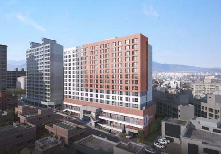 광운대역 역세권 청년주택 다움하우스 투시도. 사진 다움개발 *재판매 및 DB 금지