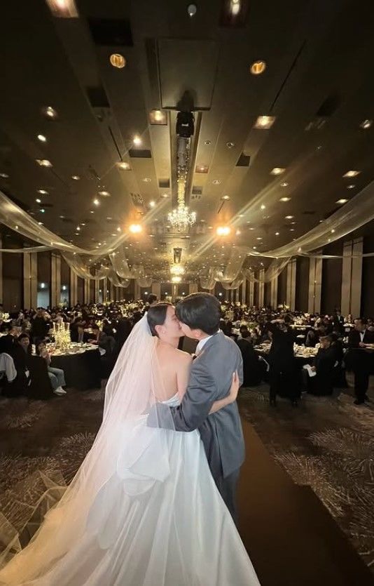 [서울=뉴시스] 남보라 결혼식 장면. (사진=남보라 인스타그램 캡처) 2025.12.31. photo@newsis.com *재판매 및 DB 금지