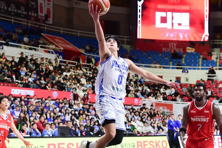 [서울=뉴시스] 프로농구 대구 한국가스공사의 샘조세프 벨란겔. (사진=KBL 제공)