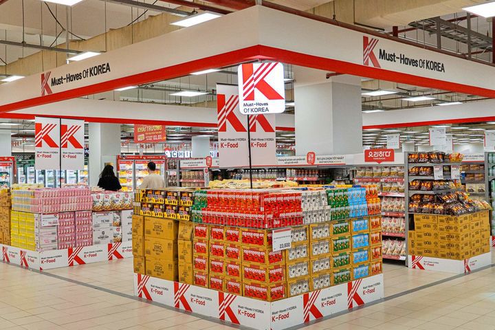 [서울=뉴시스] 롯데마트 다낭점 한국상품존. (사진=롯데마트 제공)  *재판매 및 DB 금지