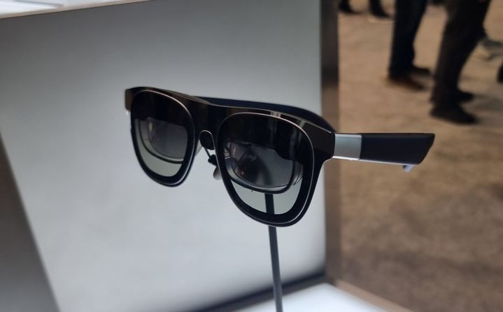 [라스베이거스=뉴시스]이지용 기자 = 미국 엑스리얼의 스마트글라스. 2026.01.07. photo@newsis.com *재판매 및 DB 금지