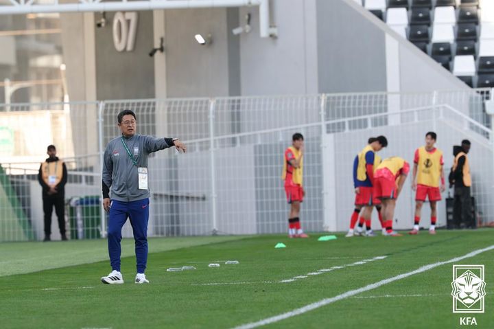 [서울=뉴시스] 이민성 한국 23세 이하(U-23) 대표팀 감독. (사진=대한축구협회 제공) *재판매 및 DB 금지