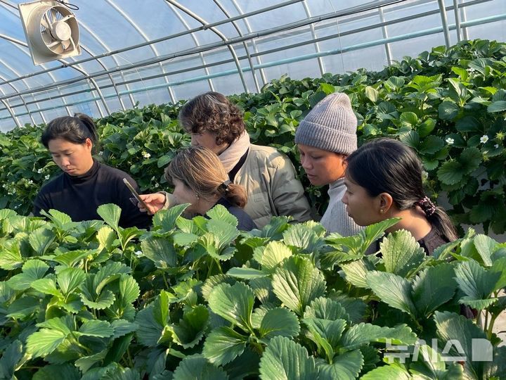 [완주=뉴시스] 전북 완주군 외국인 근로자 숙련자 향상 현장지원 모습. (사진= 완주군 제공) *재판매 및 DB 금지