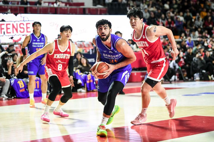 [서울=뉴시스] 프로농구 서울 삼성의 케렘 칸터. (사진=KBL 제공) *재판매 및 DB 금지