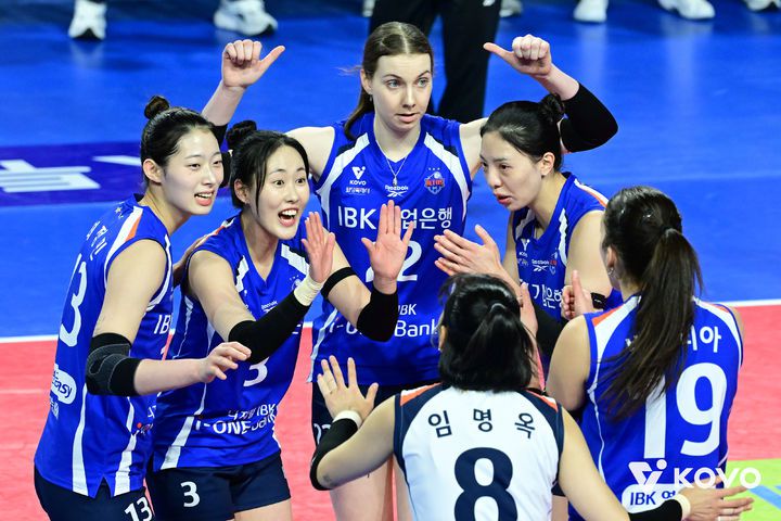 [서울=뉴시스] 여자 프로배구 IBK기업은행. (사진=KOVO 제공). 2026.01.11. *재판매 및 DB 금지