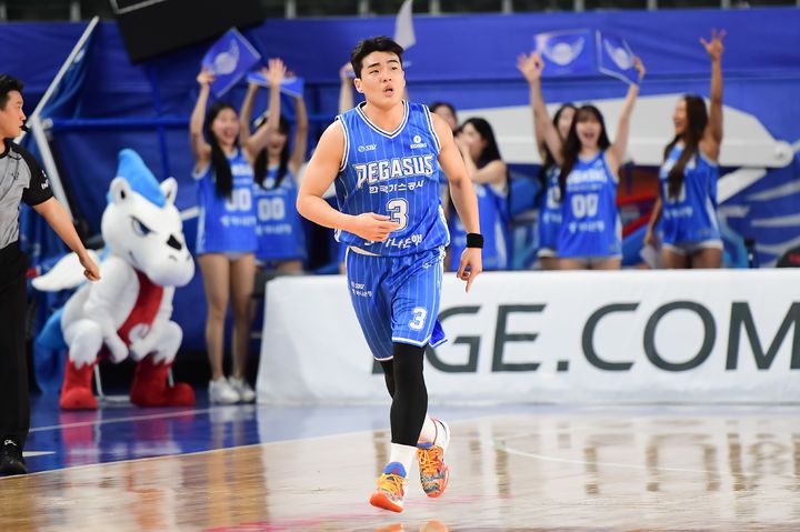 [서울=뉴시스] 프로농구 대구 한국가스공사의 정성우. (사진=KBL 제공)