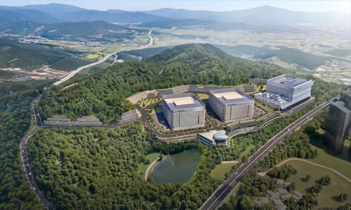 [원주=뉴시스] 메가데이타코리아 도시첨단산업단지 조감도. (사진=원주시 제공) 2026.01.15. photo@newsis.com  *재판매 및 DB 금지