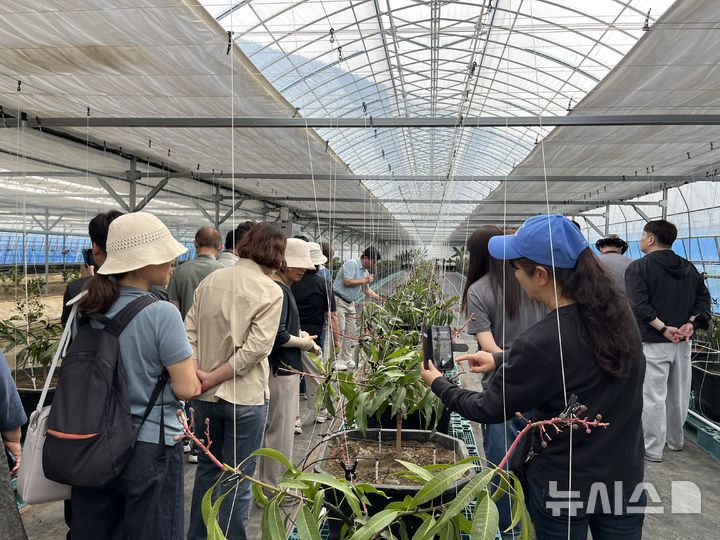 경주시 농업대학 견학·실습 현장