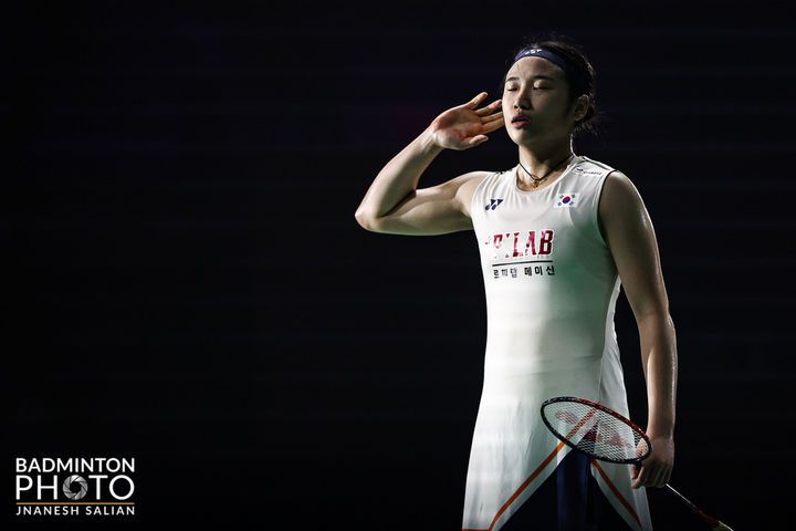 [서울=뉴시스] 이영환 기자 = 안세영이 18일(현지 시간) 인도 뉴델리 인디라 간디 스포츠 콤플렉스에서 열린 2026 세계배드민턴연맹(BWF) 월드 투어 인도오픈(슈퍼 750) 결승에서 왕즈이를 게임 점수 2-0(21-13 21-11)으로 제압하고 우승을 차지했다. (사진=대한배드민턴협회 제공) 2026.01.18. photo@newsis.com *재판매 및 DB 금지