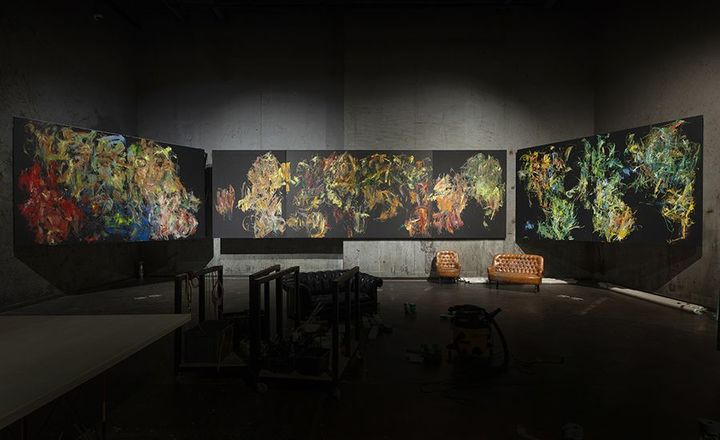 배우화가 박신양 2023년 첫 번째 개인전 전경. 세종문화회관 미술관 제공. *재판매 및 DB 금지