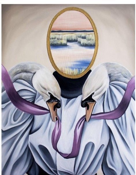 에노모토 마리코, Ties Strings I, Oil on canvas, 91x72cm, 2025 *재판매 및 DB 금지