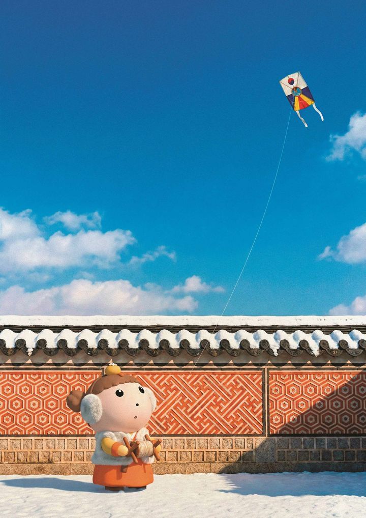 [서울=뉴시스] '마루는 강쥐' 엘르 화보 이미지. (사진=네이버웹툰 제공) 2026.01.22. photo@newsis.com *재판매 및 DB 금지