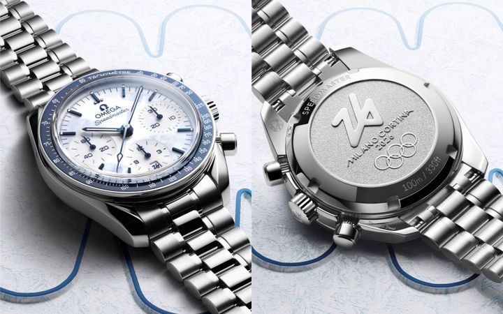 [서울=뉴시스] 오메가가 한국 선수단 개인전 첫 금메달리스트에 수여할 스피드마스터 38mm 올림픽 에디션 타임피스. (사진 = 오메가 제공) *재판매 및 DB 금지