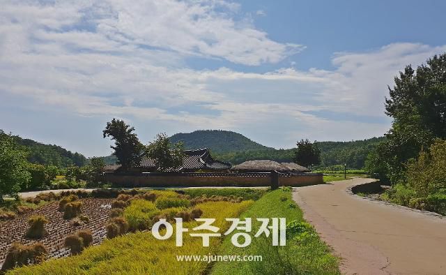 고즈넉한 왕곡마을의 전경