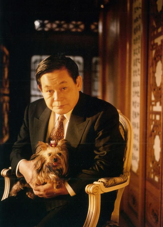 고(故) 이건희 회장 1993년 포춘 인터뷰 사진.