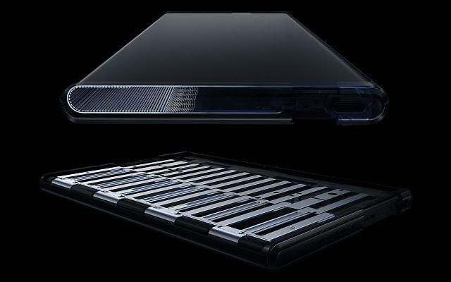 롤 모터 스크롤 메커니즘.