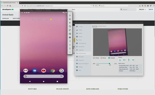 LG 롤러블 에뮬레이터.
