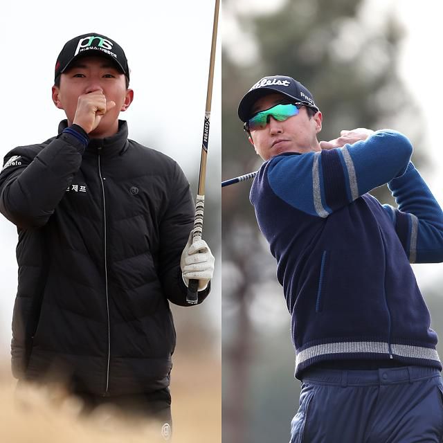 옥태훈, 변진재(왼쪽부터)