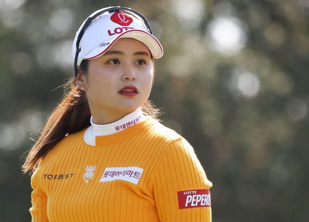 후원사(롯데) 대회에 출전하는 최혜진