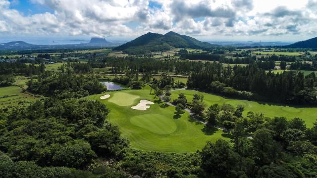 대회가 열리는 핀크스 골프장 전경