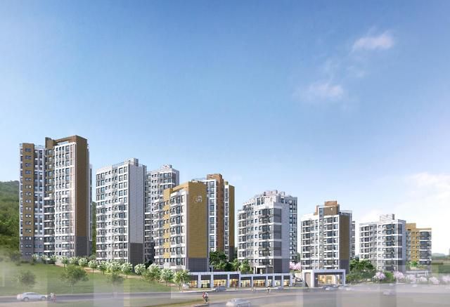 양산 사송지구 우미린 투시도