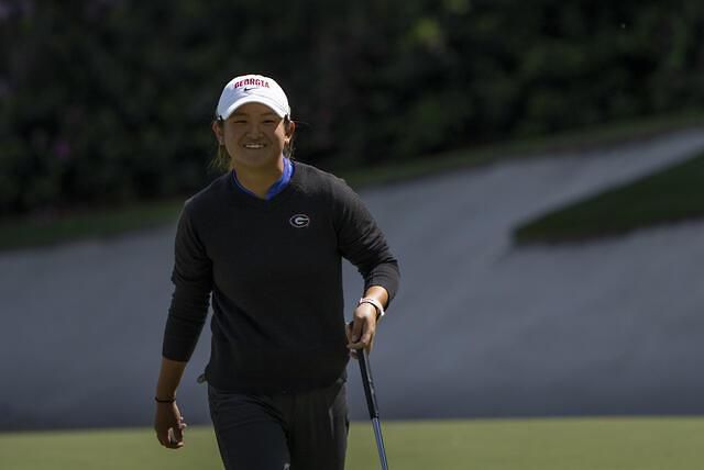 오거스타 내셔널 위민스 아마추어 준우승에 그친 제니 배.