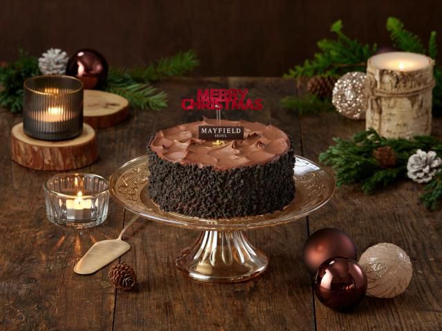 블랙로즈 케이크 [사진=메이필드 호텔]