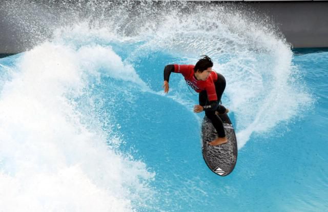 지난해 11월 열린 WSL시흥코리아 오픈 국제 서핑대회 [사진=시흥시]