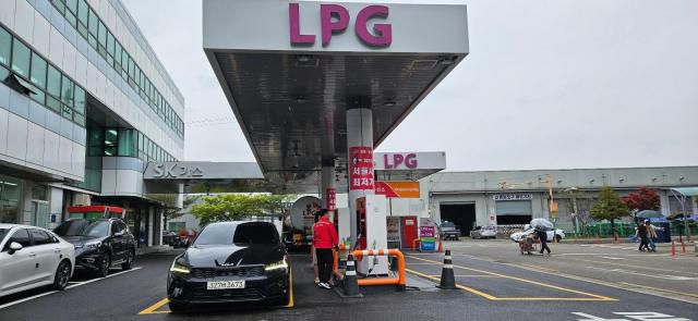 K5 LPG 하이브리드 개조 차량 외관 [사진=김혜란 기자]