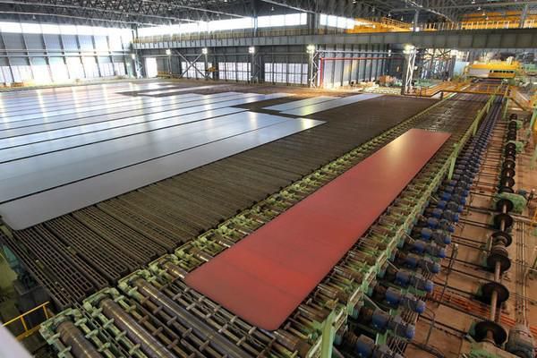 현대제철 당진제철소 후판 생산현장 [사진=현대제철]