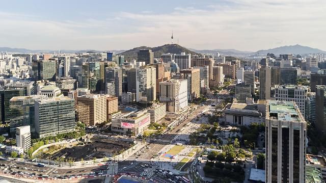 오피스 빌딩이 들어선 광화문 일대 전경 [사진=게티이미지뱅크]