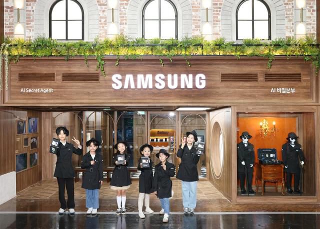 키자니아 갤럭시 AI 체험 공간. [사진=삼성전자]